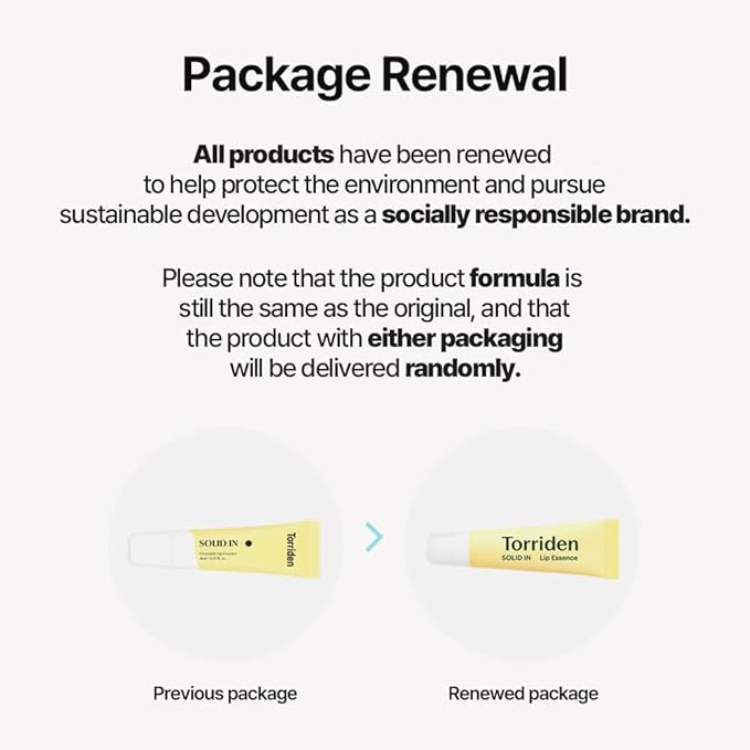 Torriden Ceramide Lip Essence with Organic Jojoba Oil for Glowy, Dewy, Plumped Lips - 0.37 Oz Korean Skin Care