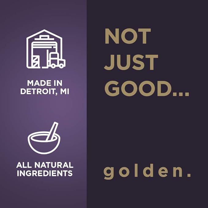 Golden Grooming Co. Beard Balm for Men - Strengthens & Softens Beards and Mustaches - Adds Shine & Tames Flyaway Hair, Beard Styling Balm with Argan Oil - Peppermint Scent - 2 Ounce