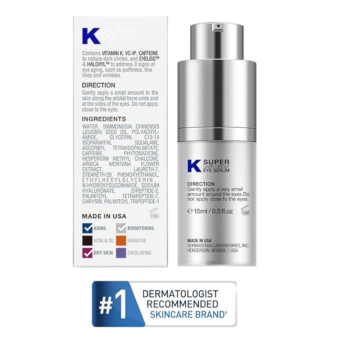 Vitamin K Super Eye Cream, 0.5 Fl Oz.