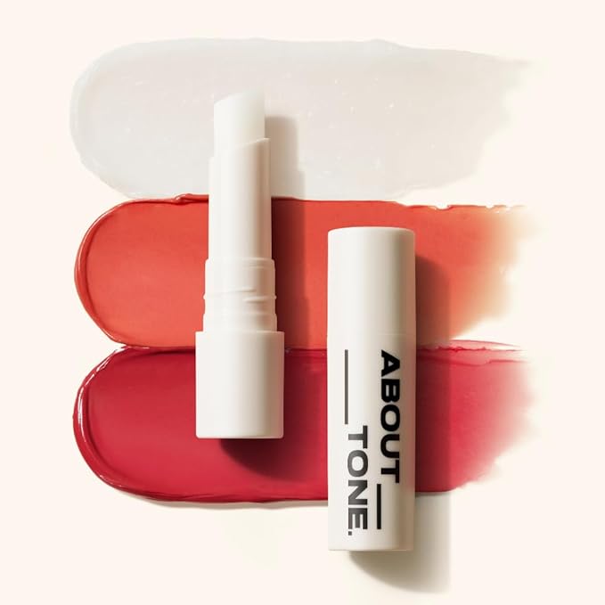 Smooth Butter Lip Balm 0.14 oz – Super Moisturizing Butter Lip Balm, Lip Repair & Care, Natural Color with Vegetable Wax, Shea Butter, All Day Hydration, Soothe Dry Chapped Lips (03 ROSY)