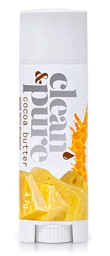 Lip Balm (Cocoa Butter) 100% Natural Beeswax | Olive Oil Based Treatment for Dry, Chapped Lips | Made in Australia…