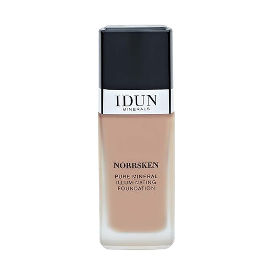 Liquid Norrsken Foundation - Silky Smooth Coverage - Luminous, Dewy Finish for Dry and Dull Skin - Water Resistant and Vegan Makeup - 219 Sigrid - Warm Olive Beige - 1.01 oz