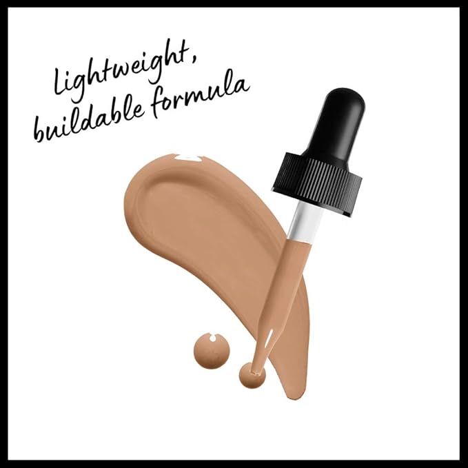 NYX PROFESSIONAL MAKEUP Total Control Pro Drop Foundation, Skin-True Buildable Coverage - Classic Tan