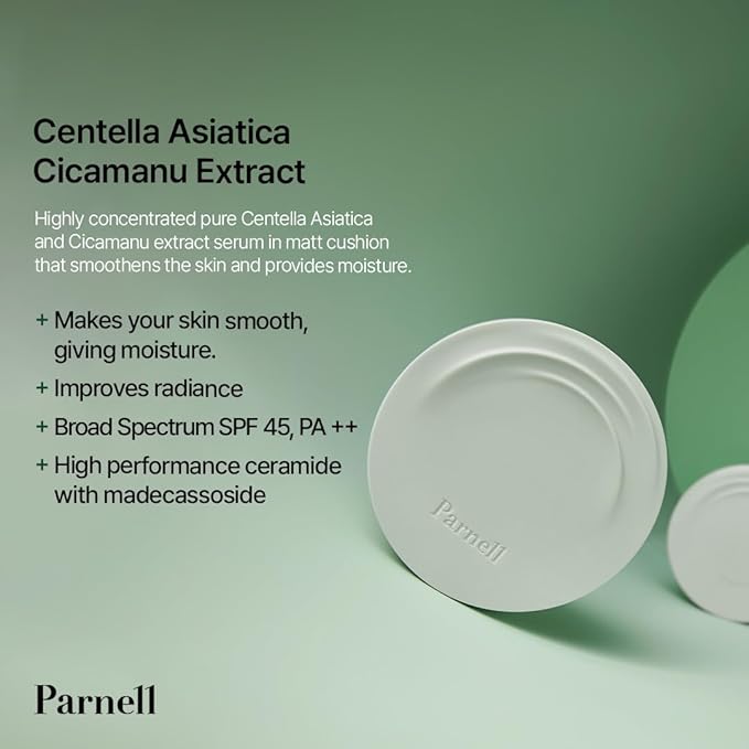 Parnell Cicamanu Serum In Matte Cushion (#21 Fair Ivory, 15g)