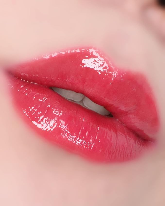 Jelly Plumper Tint (P03 Bloody Wine) | Non-Sticky, Long-Lasting Lip Gloss | Vegan and Cruelty-Free Korean Lip Tint