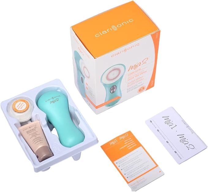 Clarisonic Mia 2, Sonic Facial Cleansing Brush System, Sea Breeze