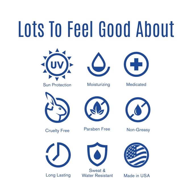 Dermatone Coconut Lip Balm SPF 30 | 3-pack Stocking Stuffer | Moisturizing & Medicated, Aloe & Vitamin E | Chapped and Cracked Lips (Coconut, 0.15oz)