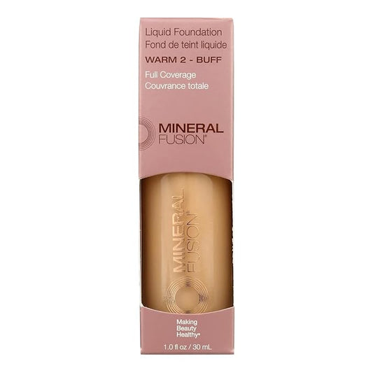 MINERAL FUSION Warm 2 Liquid Foundation, 1 FZ