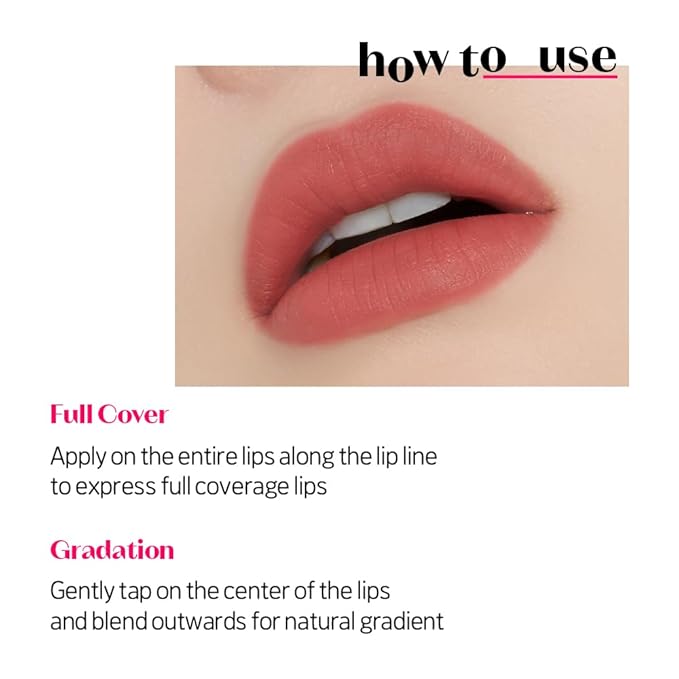 ETUDE Fixing Tint #11 Rose Blending (4g) | Long Lasting High Pigmented Liquid Lipstick | Waterproof Lightweight Matte Finish Lip Stain | Full Coverage | Korean Makeup, Kbeauty