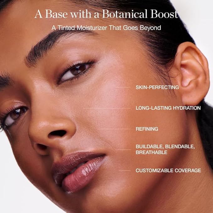 Ogee Complexion Perfecting Liquid Foundation - Lightweight Tinted Moisturizer For Face (Chestnut 13.75W - Deep Auburn, Rich-Golden Undertones) - with Vitamin C & Jojoba Oil - Certified Organic