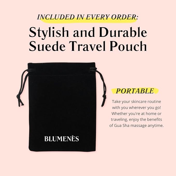 Blumenes - Mushroom Gua Sha Tool - Stainless Steel Massage Tool for Face & Body - Cold & Heat Retention for Relaxing Spa Experience - Durable Stainless Gua Sha for Enhanced Skincare Routine