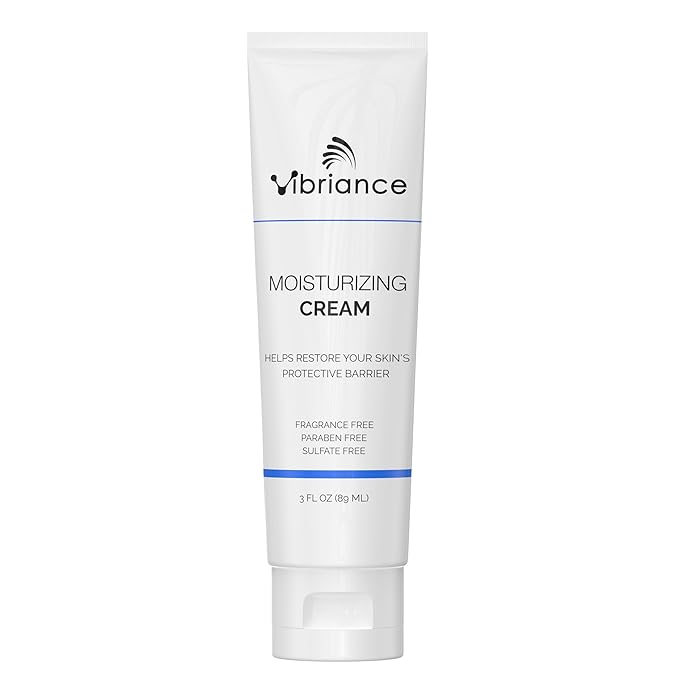 Vibriance Moisturizing Face Cream, 3 Fl Oz - Nourishing and Non-Greasy with Plant-Based Ingredients - Softening, Ultra-Hydrating, Fast-Absorbing Facial Moisturizer Cream for All Skin Types