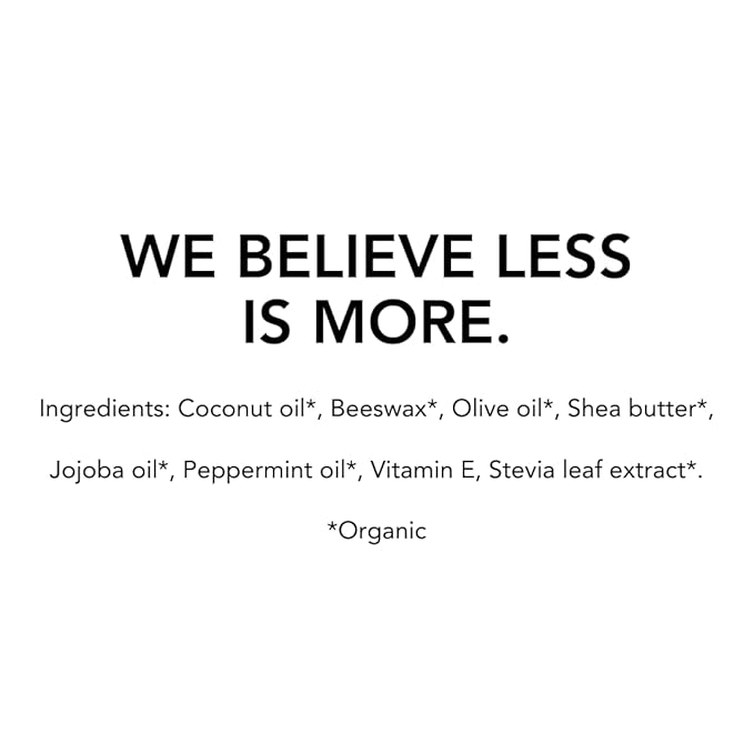 Kind Lips Lip Balm - Nourishing & Moisturizing Lip Care for Dry Lips Made from, Shea Butter, Beeswax with Vitamin E |Sweet Mint Flavor | 0.15 Ounce Single Tube