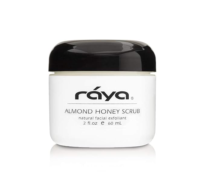 RAYA Almond Honey Facial Scrub (106) | Natural Exfoliating Facial Scrub for Non-Blemished Skin | Polishes, Softens, and Creates a Glowing Complexion