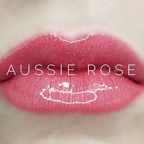LipSense Trio (Aussie Rose) Lip Color, Glossy Gloss and Ooops Remover Set