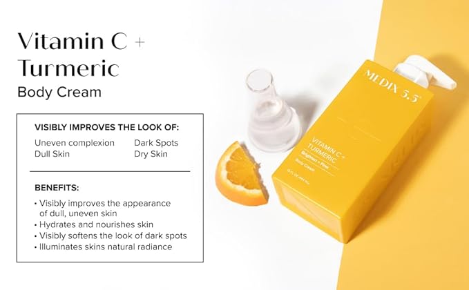 Medix 5.5 Vitamin C Cream Face Lotion & Body Lotion Moisturizer | Anti Aging Skin Care Firming & Brightening Cream Diminishes The Look Of Uneven Skin Tone, Age Spots, & Sun Damaged Dry Skin, (2-Pack)