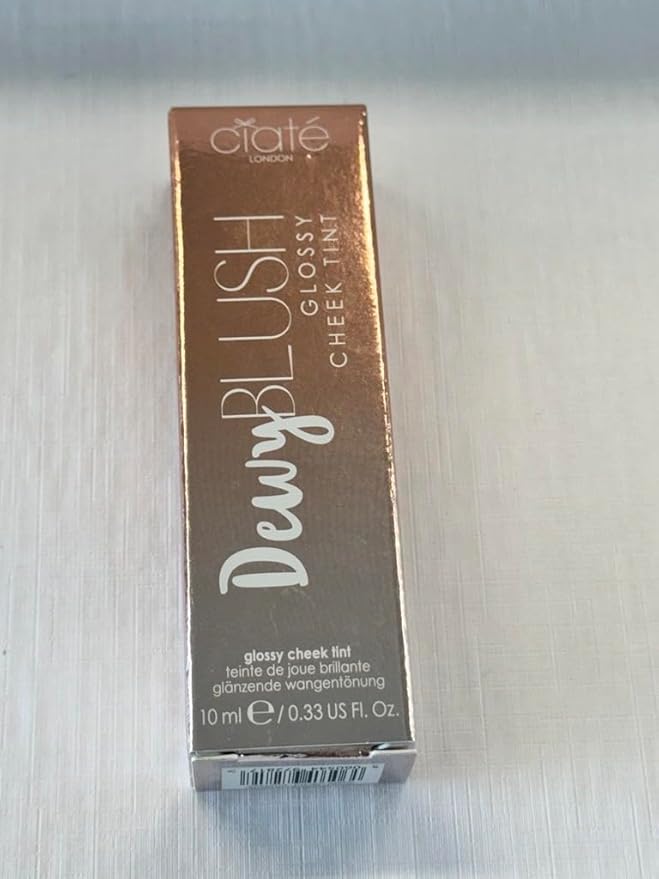 Ciaté London Dewy Blush Glossy Cheek Tint, Brightening Yuzu Extract, Detoxing Dragon Fruit Extract, Refreshing Fruit Scent, Coconut - 1