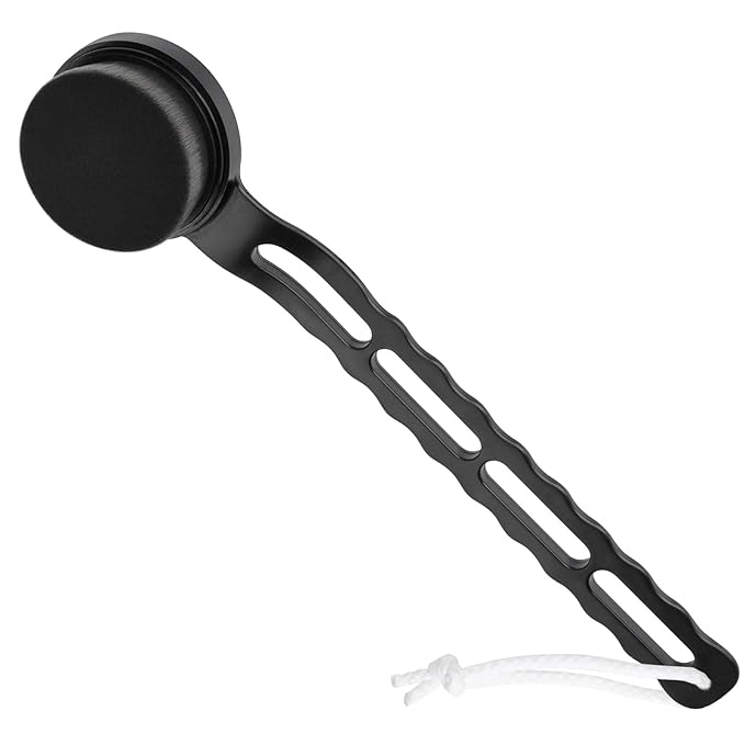 docolor Self Tanner Back Applicator, Plastic Long Handle Back Tanning Applicator Large Body Makeup Brush Vegan & Cruelty Free Self Tanner Brush For Self Tanner, Sunscreen, Bronzer, Foundation