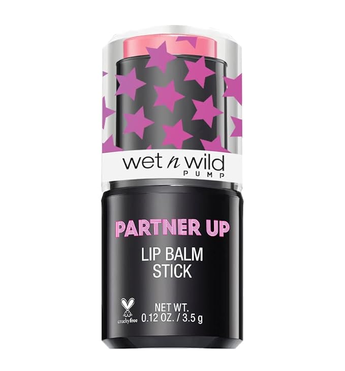 wet n wild Partner Up Lip Balm Stick Pink Knockout