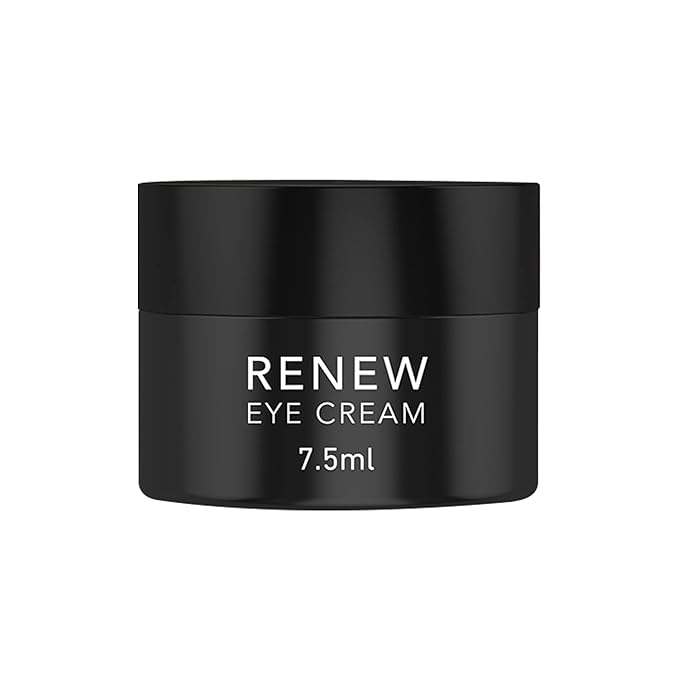 AnnieMak Renew Eye Cream for Dark Circles, Puffiness & Wrinkles Around Eyes, Under Eye Brightener, Vitamin Infused Moisturizer, Hydrating, Brightening & Smoothing Skin Care (0.25 fl oz)