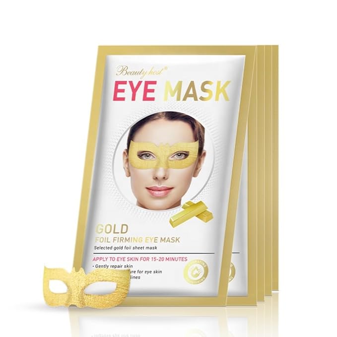 Generic 24 K Gold Eye Mask Puffy Eyes and Dark Circles Treatment Relieve Pressure and Reduce Wrinkles, Revitalize and Refresh Your Skin