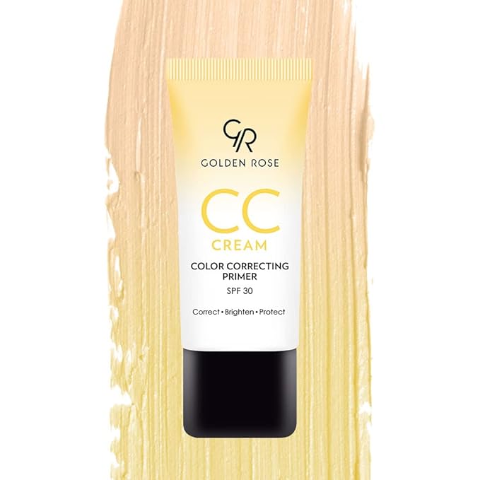 Golden Rose Makeup CC Cream Color Correcting Primer - (Yellow)