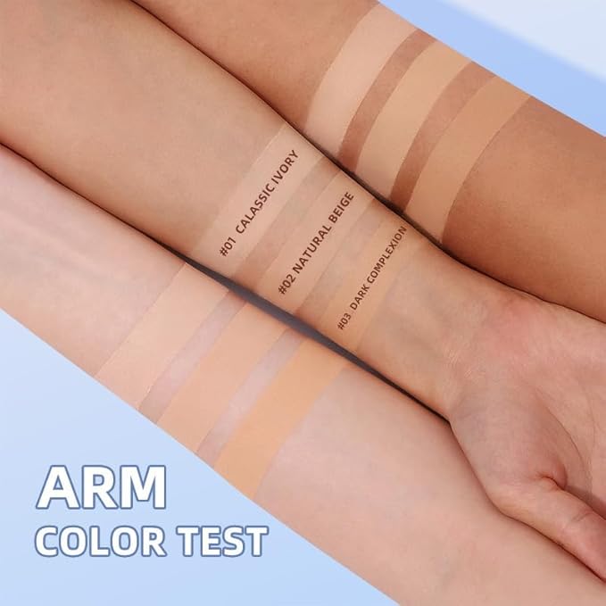 Oil Control Face Pressed Powder,Matte Smooth,Waterproof Long-Lasting Setting Powder, Perfect Lightweight Facial Makeup For Soft Focus Finish,Minimizes Fine Lines And Pores,0.35Oz (PURE BEIGE)