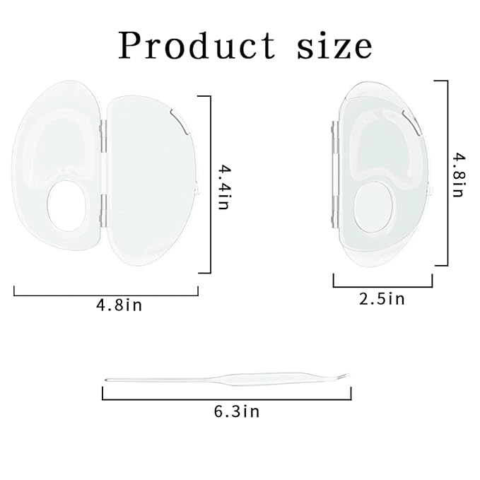 Makeup Mixing Palette Can Store Liquid Foundation, Hold Acrylic Palette, Art Nail Palette, Pigment Transparent Makeup Palette For Foundation Make-up