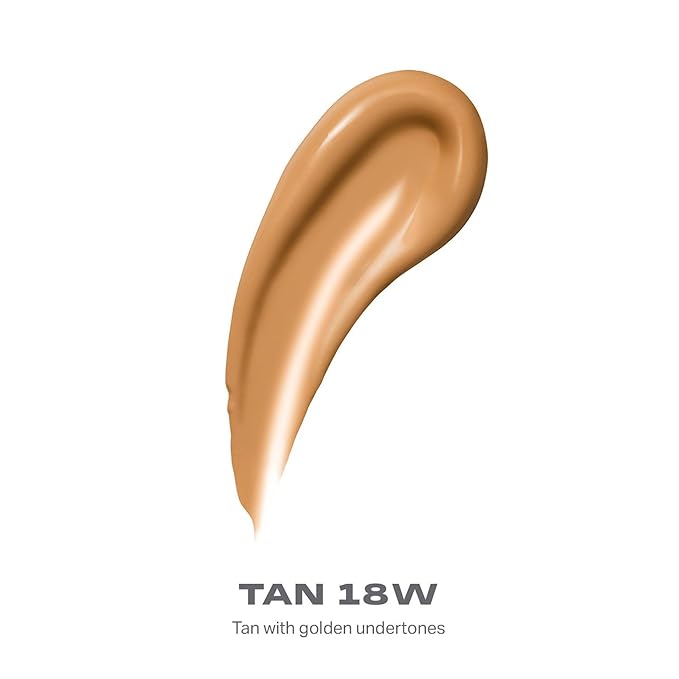 Morphe Lightform Liquid Foundation - Extended Hydration Foundation Makeup with a Lasting, Natural Radiant Finish - Long-Wearing Formula with Buildable, Medium Coverage - Tan 18W (1.01 fl oz)