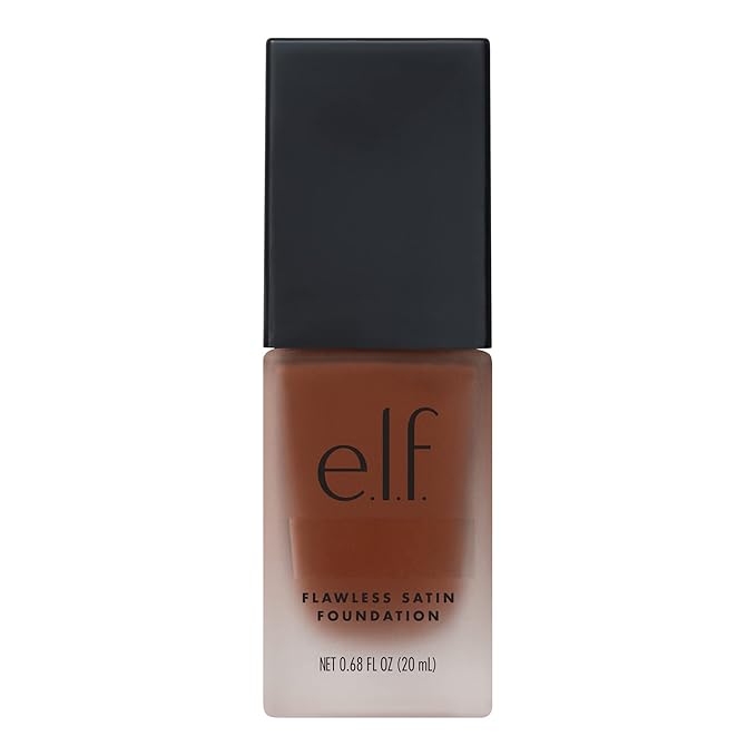 e.l.f. Flawless Finish Foundation, Lightweight & Medium Coverage, Semi-Matte Finish, Truffle, 0.68 Fl Oz (20mL)