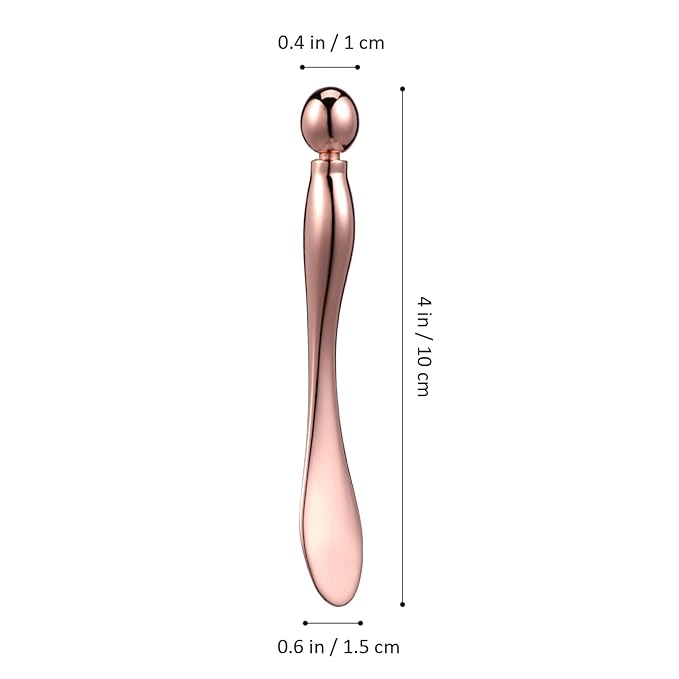 6 Pcs Metal Eye Cream Applicator Eye Roller Tool Eye Cream Applicator Stick Facial for Reducing Puffiness Wrinkle