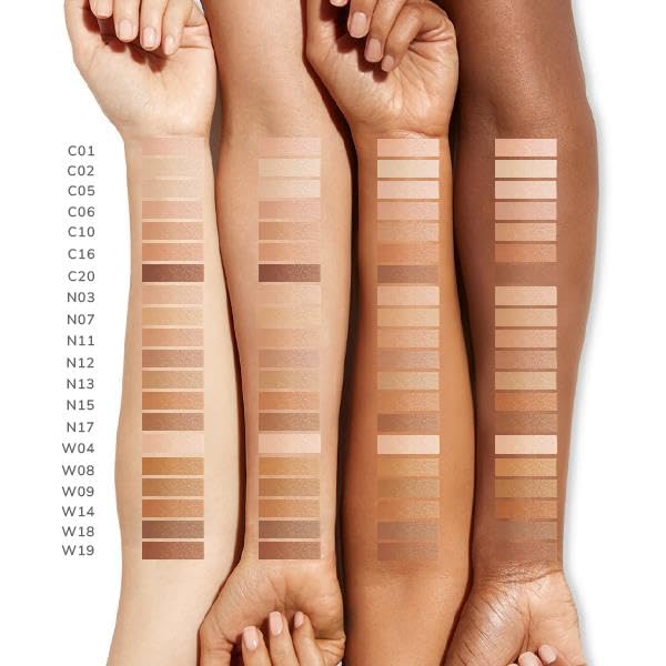 FARMASi Vfx Pro Foundation, Full Coverage Liquid Cream, Lightweight Long Lasting Coverage, Breathable Skin Moisturizer with Color True Matte Blending, Face Makeup, 1 fl. oz / 30 ml - Cool Light 05