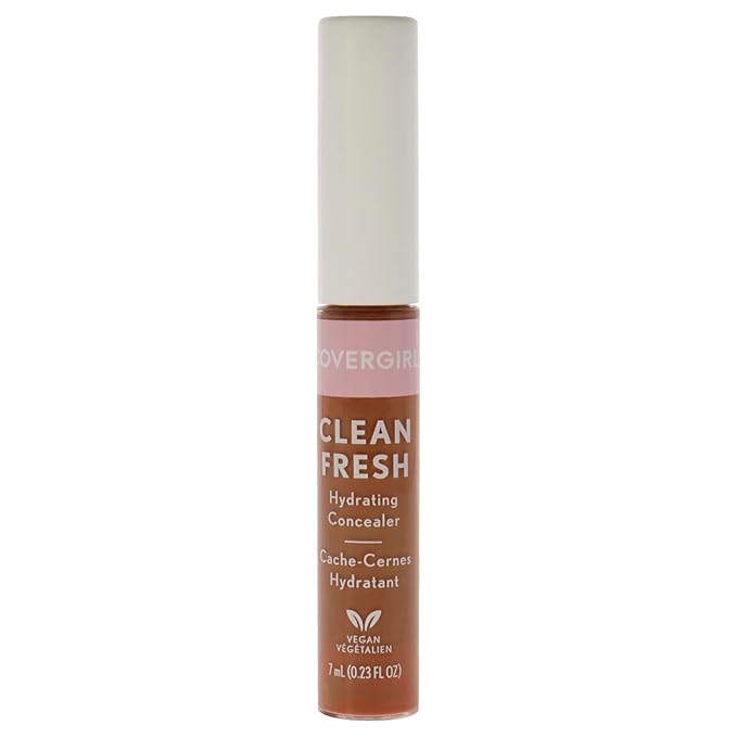 COVERGIRL Clean Fresh Hydrating Concealer, Deep Dark, 0.23 Fl Oz