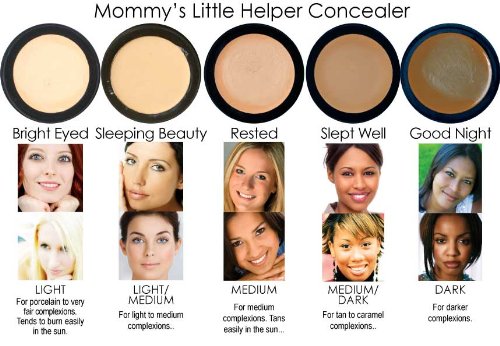 Mommy's Little Helper Concealer in Rested (Medium) - Under Eye Concealer, Face Coverup, Eyeshadow Base | Stays On All Day, Covers Dark Circles, Blemish & Bruises by Mommy Makeup
