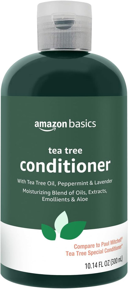 Amazon Basics Tea Tree Conditioner, 10.14 Fl Oz, Pack of 1