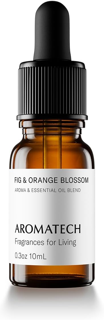 Aromatech Fig & Orange Blossom Aroma Essential Oil Blend: Hotel Inspired Aromatherapy with for Ultrasonic Diffusers & Nebulizers - 0.3 fl oz, 10 mL