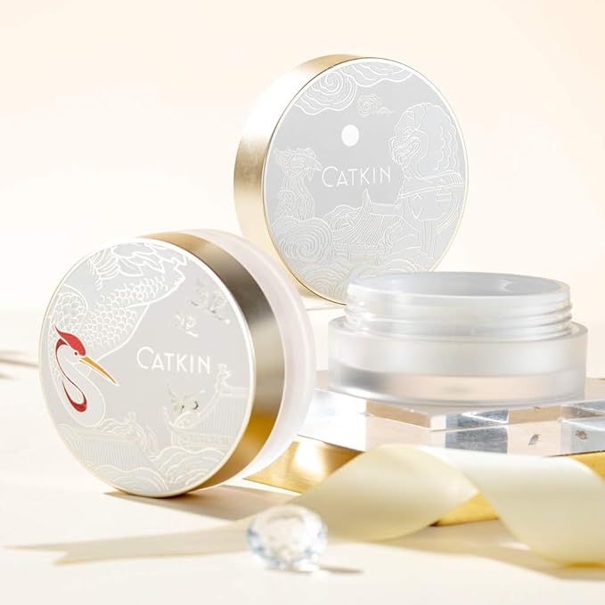 CATKIN Dreamworld Air Makeup Loose Powder Setting Finishing Powder Oil Control shimmer (C02)