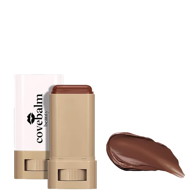 Cove Balm Beauty Skin Tint,Solid Tinted Serum Boosted Skin Tint Balm, Facial Color Correct, Radiant & Dewy Finish, Face Tinted Foundation, Covebalm Foundation Stick For Face Makeup (#01)