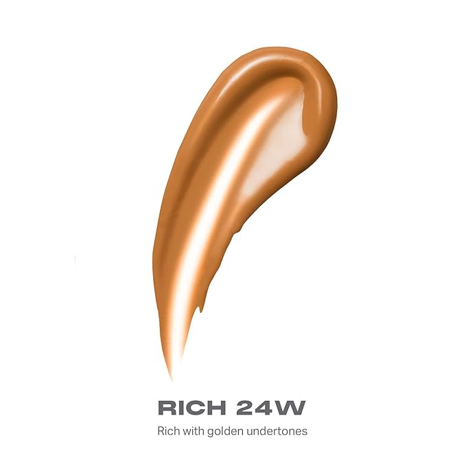 Morphe Lightform Liquid Foundation - Extended Hydration Foundation Makeup with a Lasting, Natural Radiant Finish - Long-Wearing Formula with Buildable, Medium Coverage - Rich 24W (1.01 fl oz)