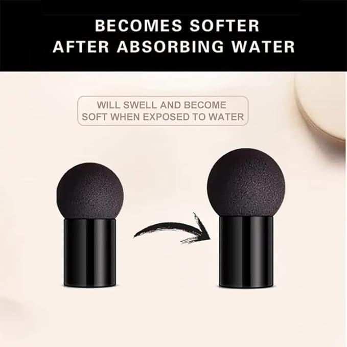 OCHEAL Mushroom Head Air Cushion BB Cream Foundation Cream for Face Makeup Concealer Cushion for Face Comestics Make Up Cushion Compact Ivory
