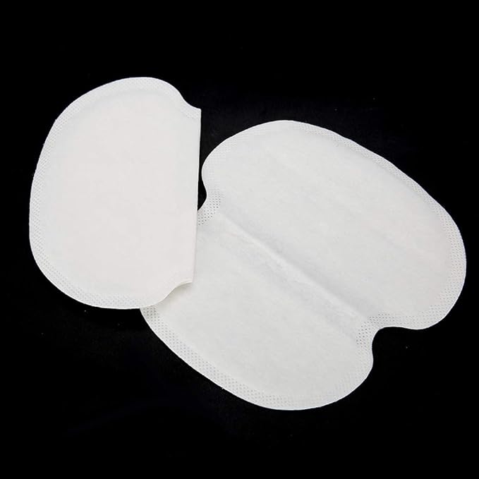 for Under Breasts, Disposable Underarm Sweat Absorbent Pads Unisex Cotton Armpit Sweat Guard (40PCS)