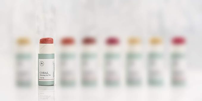 Coconut Matter Lip Balm – Handmade Vegan Coconut Lip Balm with Pink Tint - Hydrating Lip Balm with Natural Coconut Oil, CORAL