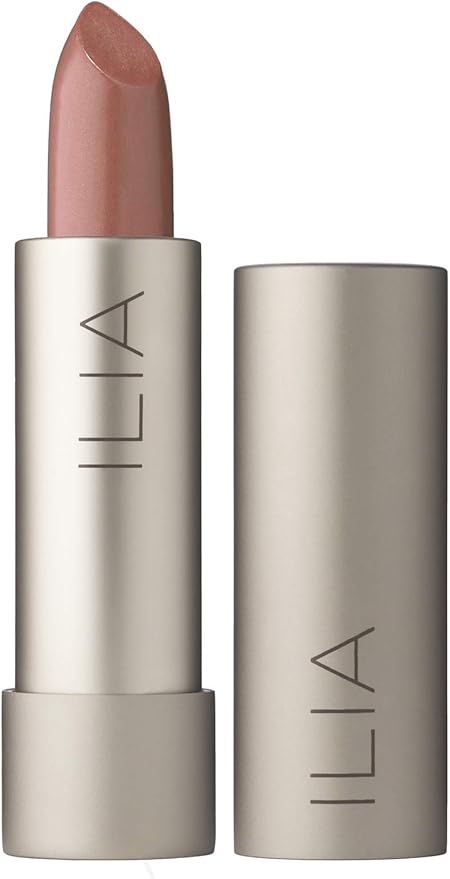 ILIA - Tinted Lip Conditioner | Cruelty-Free, Vegan, Hydrating + Volumizing with Buildable Color (These Days Nude Shimmer)