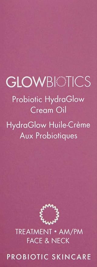 Glowbiotics Probiotic HydraGlow Illuminating Serum Pink: Hydrating Dew Drops for Radiant Skin, Illuminating Glow Enhancer with Hyaluronic Acid and Probiotics, 1 Fl Oz