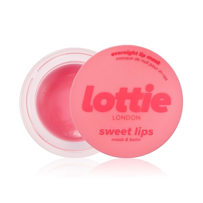 Sweet Lips in Just Juicy Overnight Lip Mask & Balm, Hydrating Lip Mask & Balm Infused with Nourishing Jojoba Oil & Shea Butter to Hydrate, Condition & Repair Dry Lips