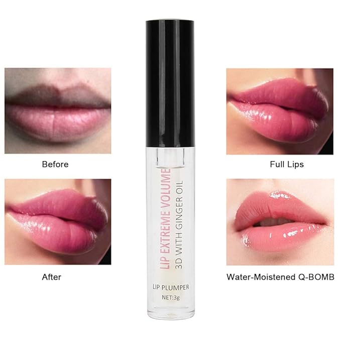 Lip Plumper Lip Enhancer Maximizer Gloss Moisturizing Lip Plumping Balm Serum Fuller Lips Lip Enhancer Lip Plumping Balm Lip Plumping Serum