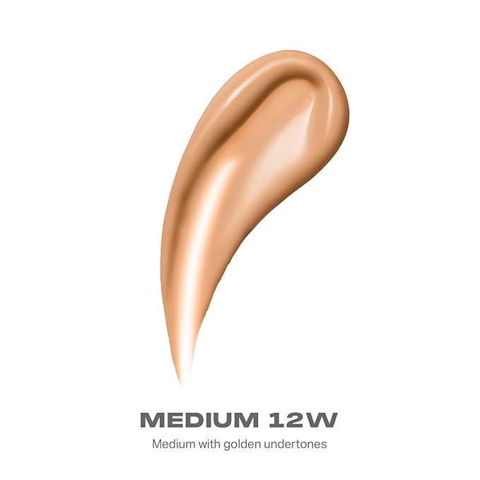 Morphe Lightform Liquid Foundation - Extended Hydration Foundation Makeup with a Lasting, Natural Radiant Finish - Long-Wearing Formula with Buildable, Medium Coverage - Medium 12W (1.01 fl oz)