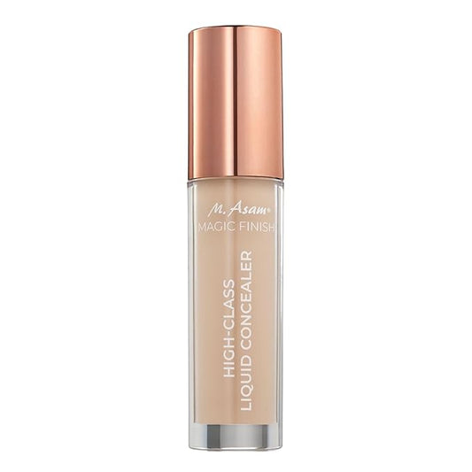 M. Asam MAGIC FINISH HIGHCLASS LIQUID CONCEALER Nude (0.13 fl oz) - 4-in-1 Concealer With Mimic-Lift complex & High Coverage For Dark Circles & Blemishes, Vegan Make Up With Illuminating Pigments
