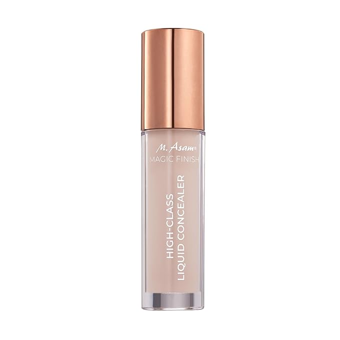 M. Asam MAGIC FINISH HIGHCLASS LIQUID CONCEALER Fair (0.13 fl oz) - 4-in-1 Concealer With Mimic-Lift complex & High Coverage For Dark Circles & Blemishes, Vegan Make Up With Illuminating Pigments