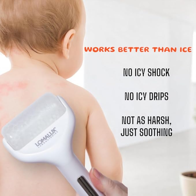 Cool IT! ICE Roller - Whole Body Cold Therapy Temporarily Relieves Skin Itch, Skin Irritation, Eczema, Skin Rashes, Minor Burns, Sunburn